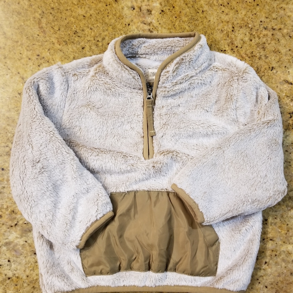 Baby Zippered Furry Jacket